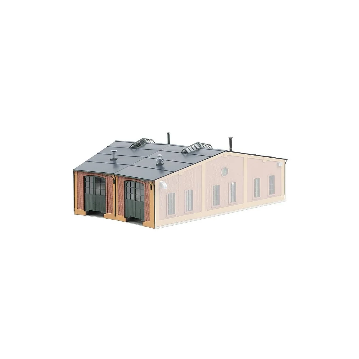 Faller 120282 Model Kit, Additional Set for 12° Pitch Locomotive Ro...