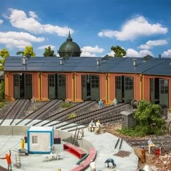 Faller 120282 Maquette, Coffret complémentaire pour Rotonde à locomotives pas de 12° Faller Faller_120282 - 1