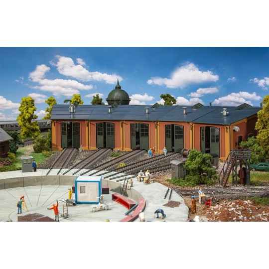 Faller_120282-Faller 120282 Model Kit, Additional Set for 12° Pitch Locomotive Roundhouse