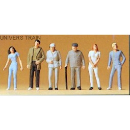 Preiser 14002 Figures, standing passers-by - Preiser_14002