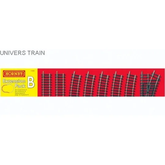 Jouef Hornby R8222 Set d'extension de voie B Jouef R8222 - 1 R8222-Jouef Hornby R8222 Set d'extension de voie B