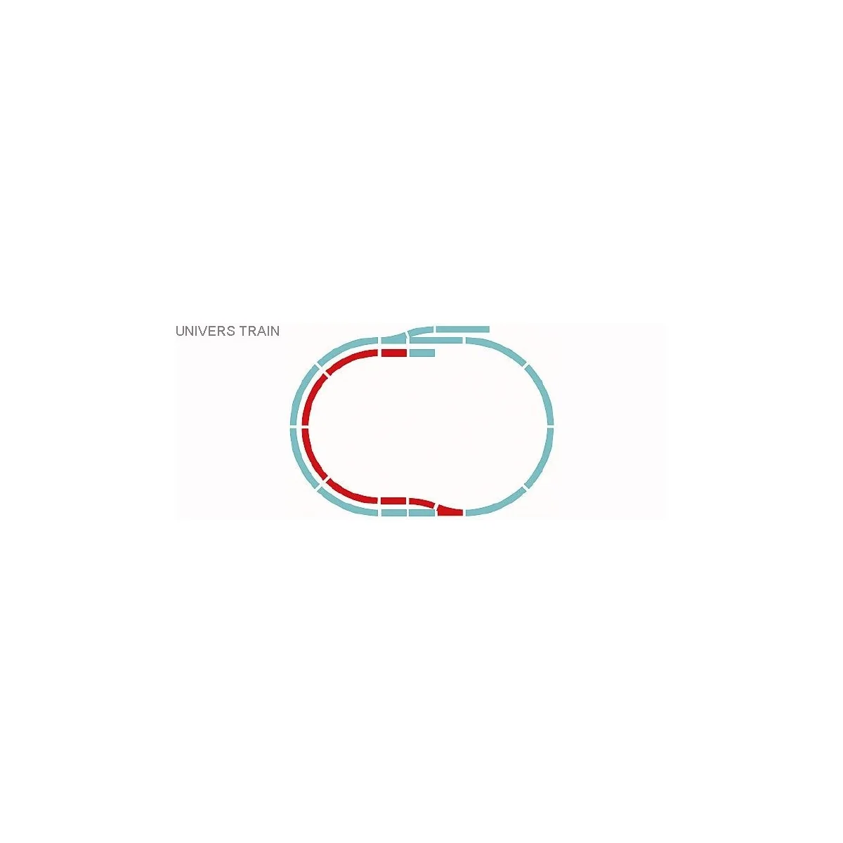 Jouef Hornby R8222 Set d'extension de voie B Jouef R8222 - 2