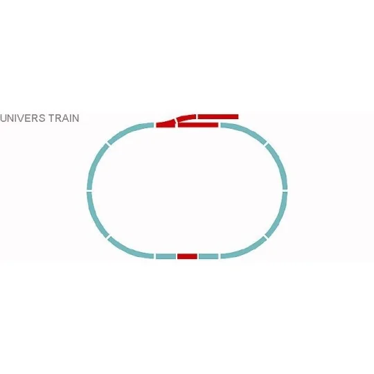 R8221-Jouef R 8221 Track Extension Set A - R8221