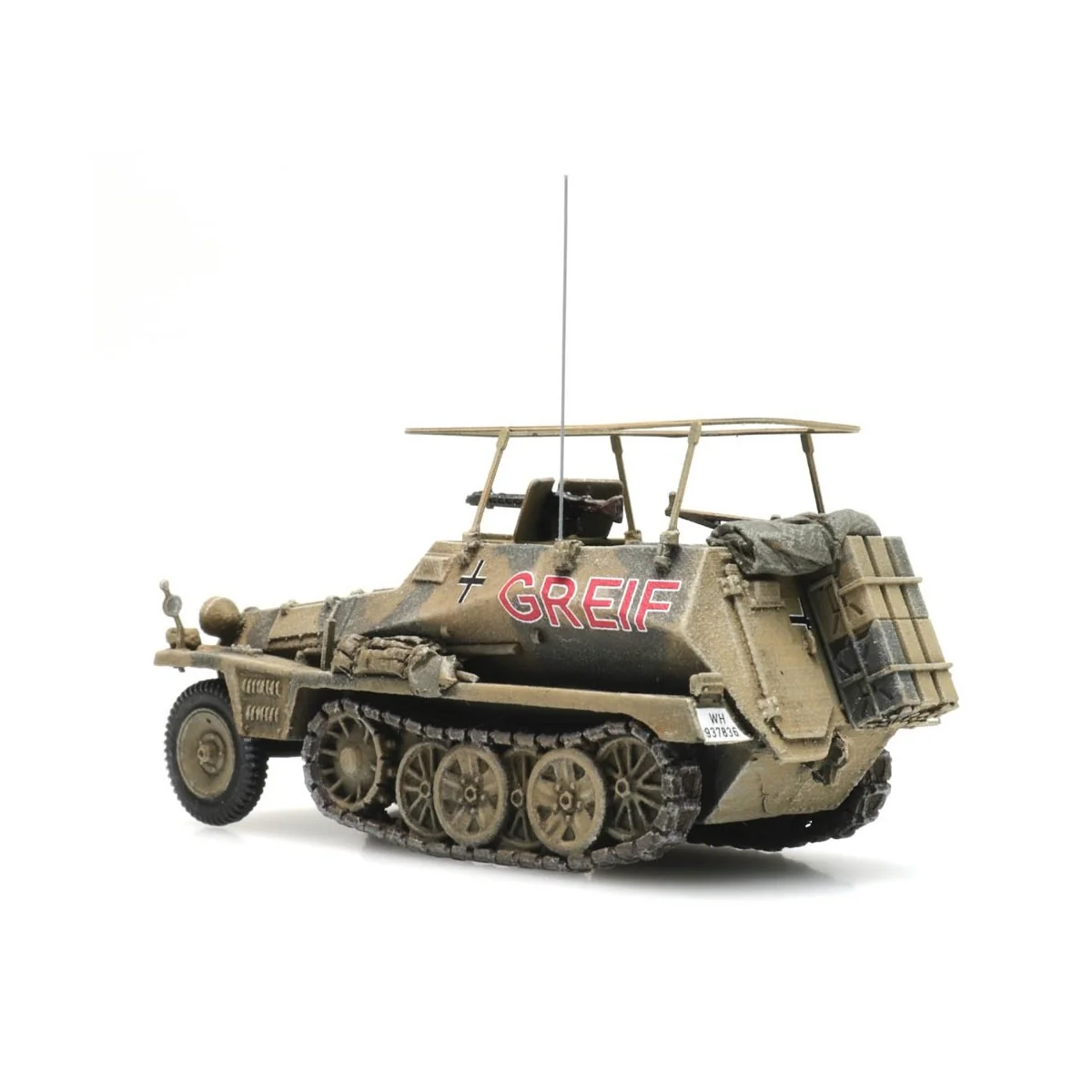 Artitec 6870277 WM SdKfz 250/3 Armored Truck Africa - GREIF (Rommel...