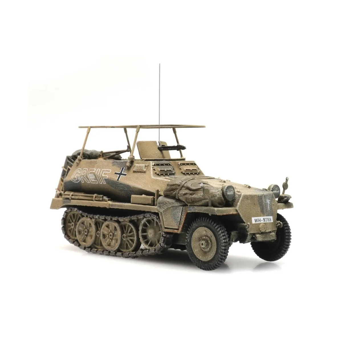 Artitec 6870277 WM SdKfz 250/3 Armored Truck Africa - GREIF (Rommel...