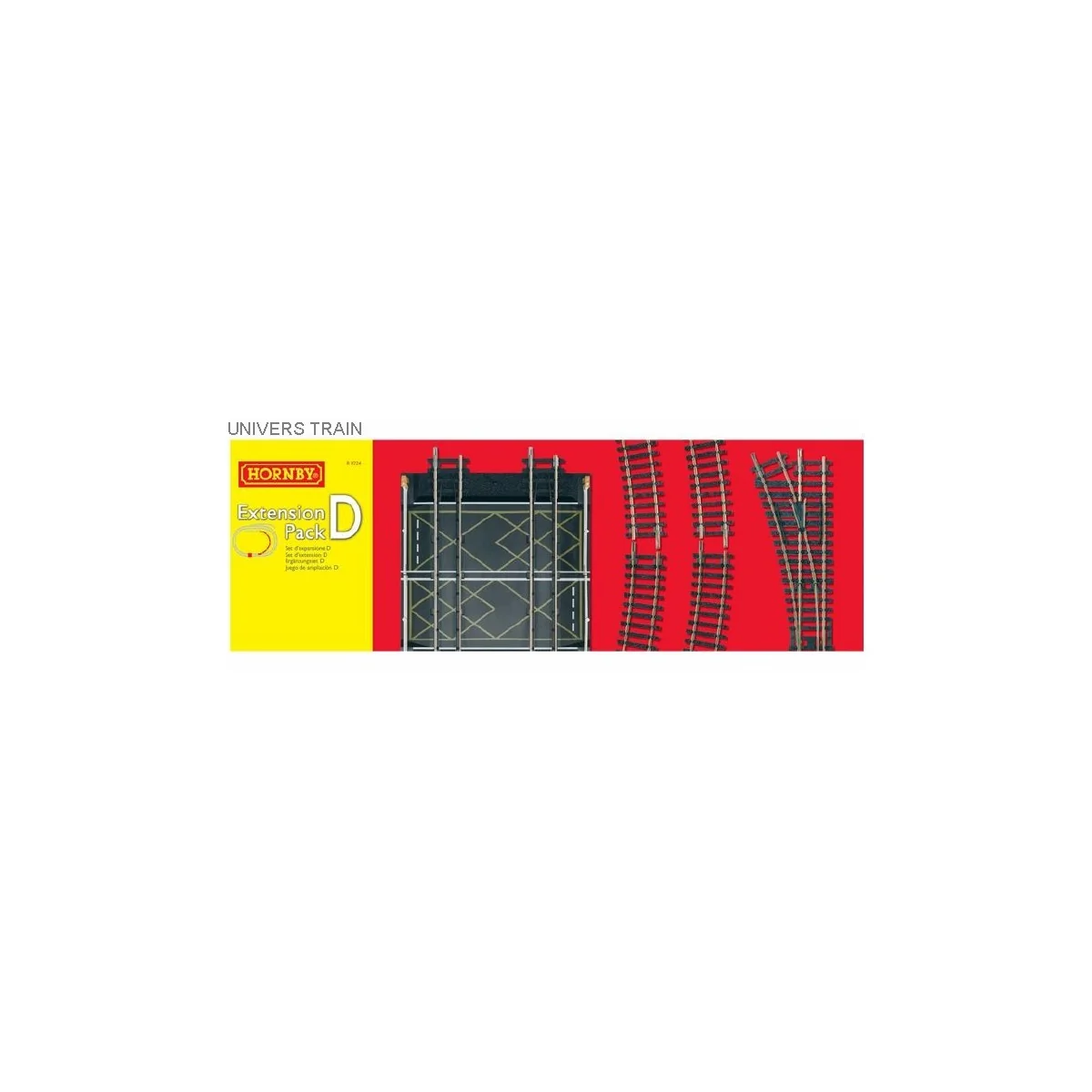 Jouef R 8224 Track Extension Set D - Jouef - R8224 Jouef R 8224 Track Extension Set D - Jouef - R8224