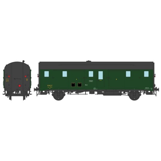 VB-336-Ree Modeles VB336 Van DEV 52, Old Lantern Carrier, SNCF, SOUTH-EAST