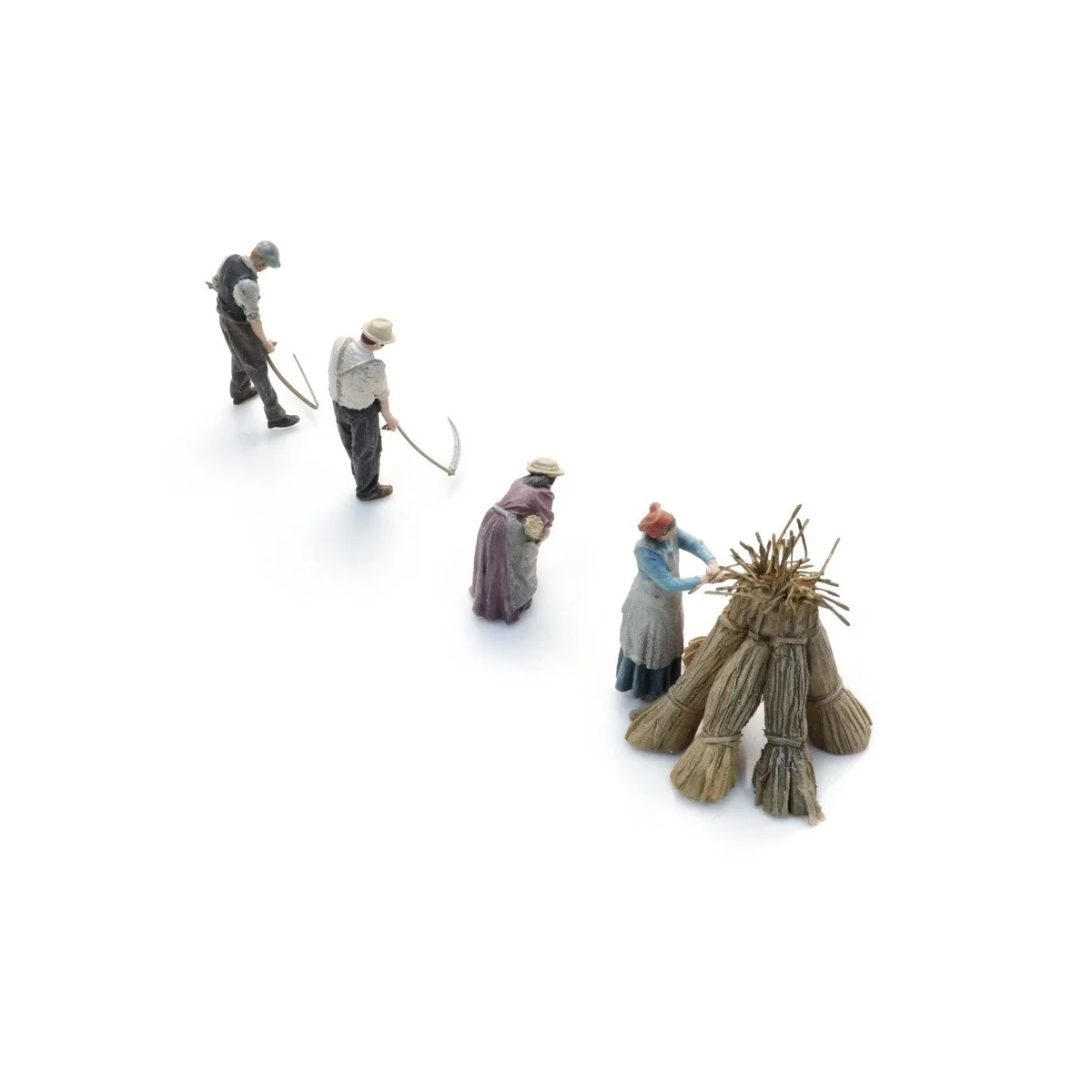Artitec 5870075 Personnages, Moisson du blé à la faux (4x)
