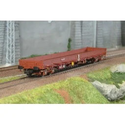 Jouef HJ6309 Uas (ex Res) flat wagon with bogies, SNCF Infra