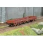 HJ6309-Jouef HJ6309 Uas (ex Res) flat wagon with bogies, SNCF Infra
