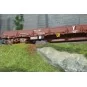 HJ6309-Jouef HJ6309 Uas (ex Res) flat wagon with bogies, SNCF Infra