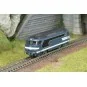NW-334-BB 67465 diesel locomotive, blue livery with plates, CAEN, N 1/160 - REE Modeles NW334