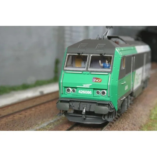 HJ2469-Jouef HJ2469 Locomotive électrique BB 426086, SNCF, livrée FRET, logo Carmillon, blason Cognac