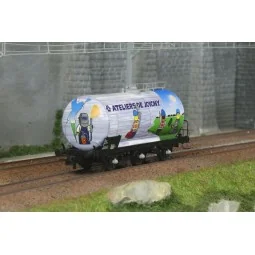 Three-axle tank wagon, SNCF, VTG, Joigny Workshops - Jouef HJ6295
