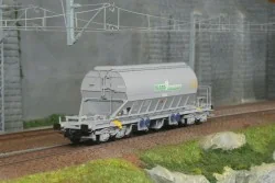 Wagon trémie à bogies Taoos “TRANS ENGRAIS”, SNCF, ép IV/V Jouef HJ...