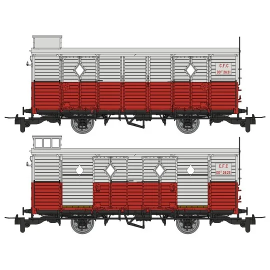 VM-047-Ree Modeles VM046 "CHICKEN COOP" Wagon, CFD, No. ABCFY 1751 METT, HOm