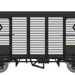 Wagon fourgon CFD, gris clair, ep. II-III, HOm - Ree Modeles VM048