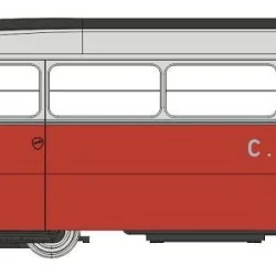 Autorail DE DION Type ND, CFD Vivarais-Lozère, N°201, Rouge/Gris Pe...