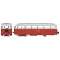 VM-056.S-Autorail DE DION Type ND, CFD Vivarais, N°207, Rouge/Gris Perle, HOm, digital sonore - Ree Modeles VM055.S