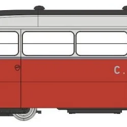 Autorail DE DION Type NC, CFD Saône & Loire, N°402, Rouge/Gris Perl...