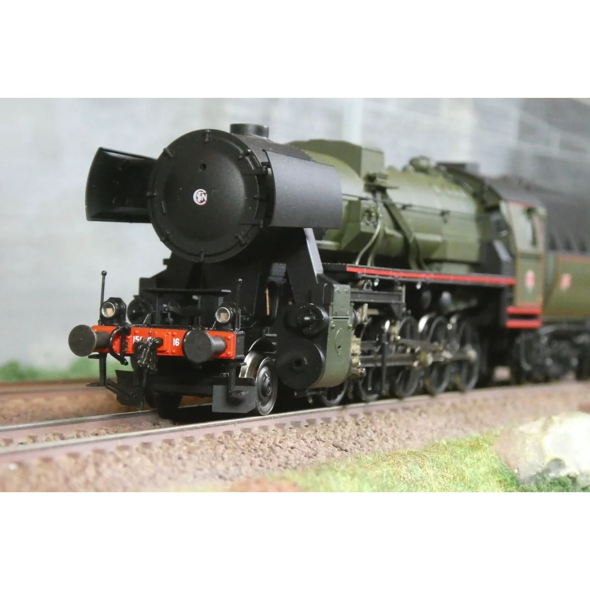 Roco 7110038 Locomotive à vapeur 150.Y.16, SNCF, digitale sonore