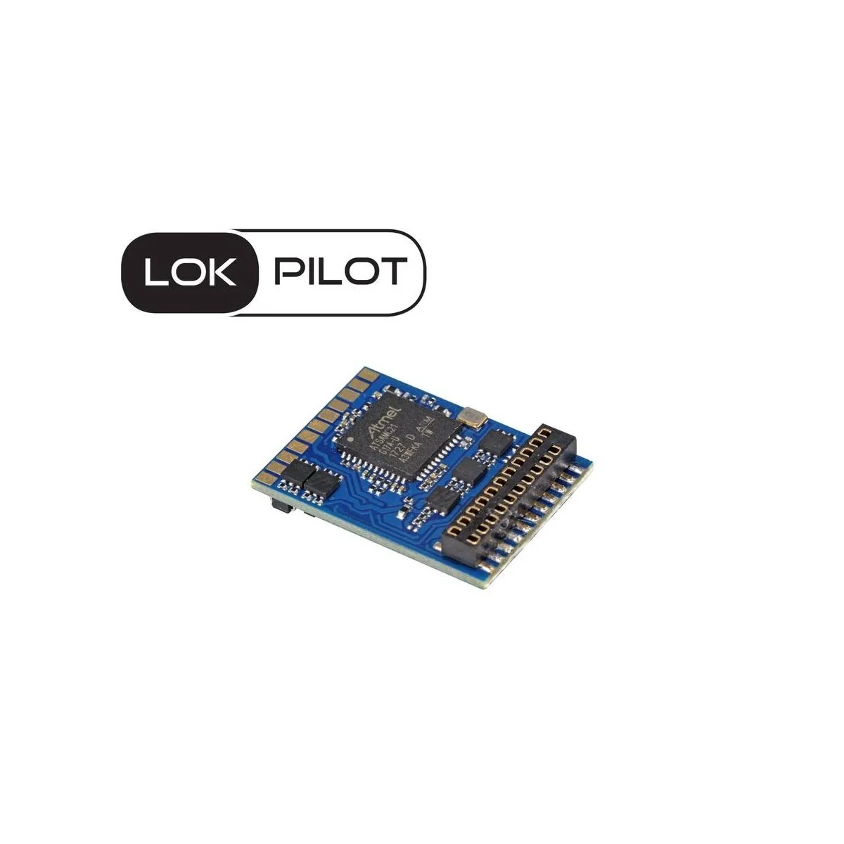 ESU 59629 LokPilot V5 DCC NEM660 21-pin decoder for locomotives - E...