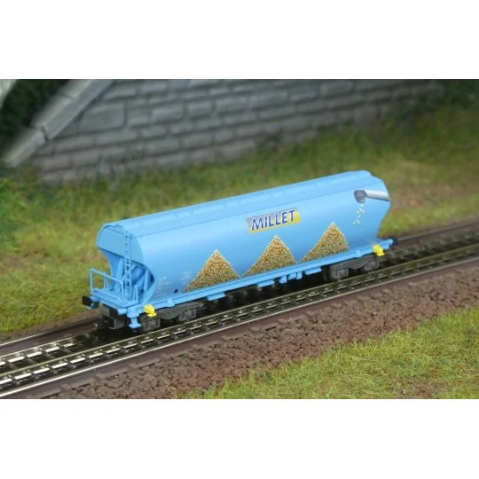 Grain hopper wagon, Millet Corn - Azar W01-MM1, Z - 1/220 AZAR_W01-MM1-Grain hopper wagon, Millet Corn - Azar W01-MM1, Z - 1/220