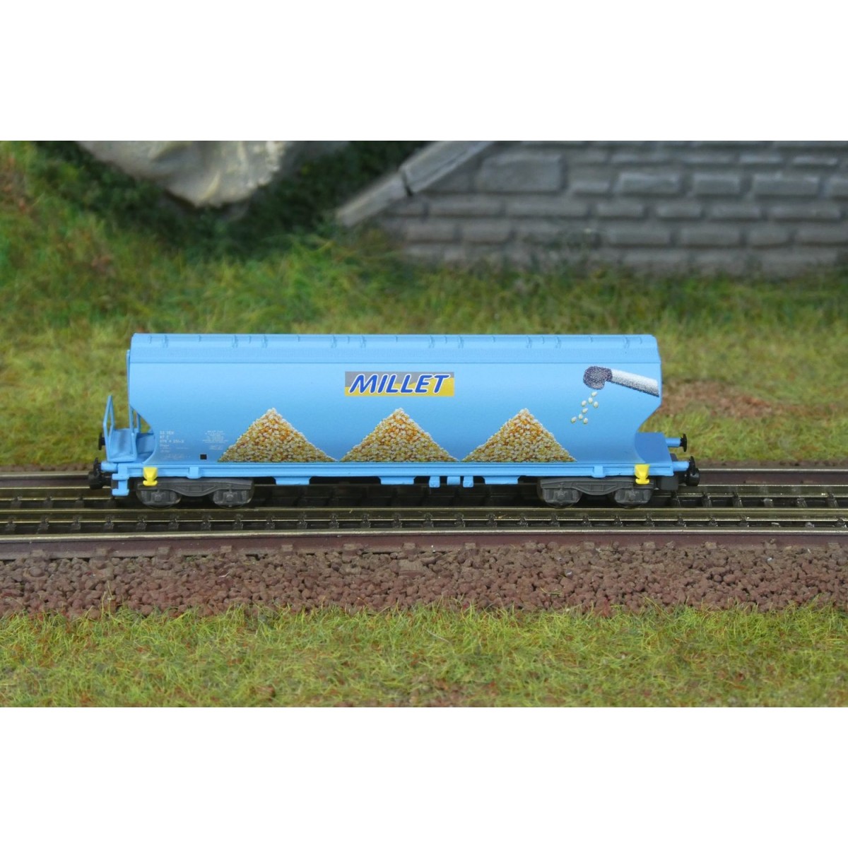 Grain hopper wagon, Millet Corn - Azar W01-MM1, Z - 1/220