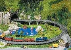 Faller 120470 Model Kit, Single-track Ramp R:360mm - Faller - Falle...