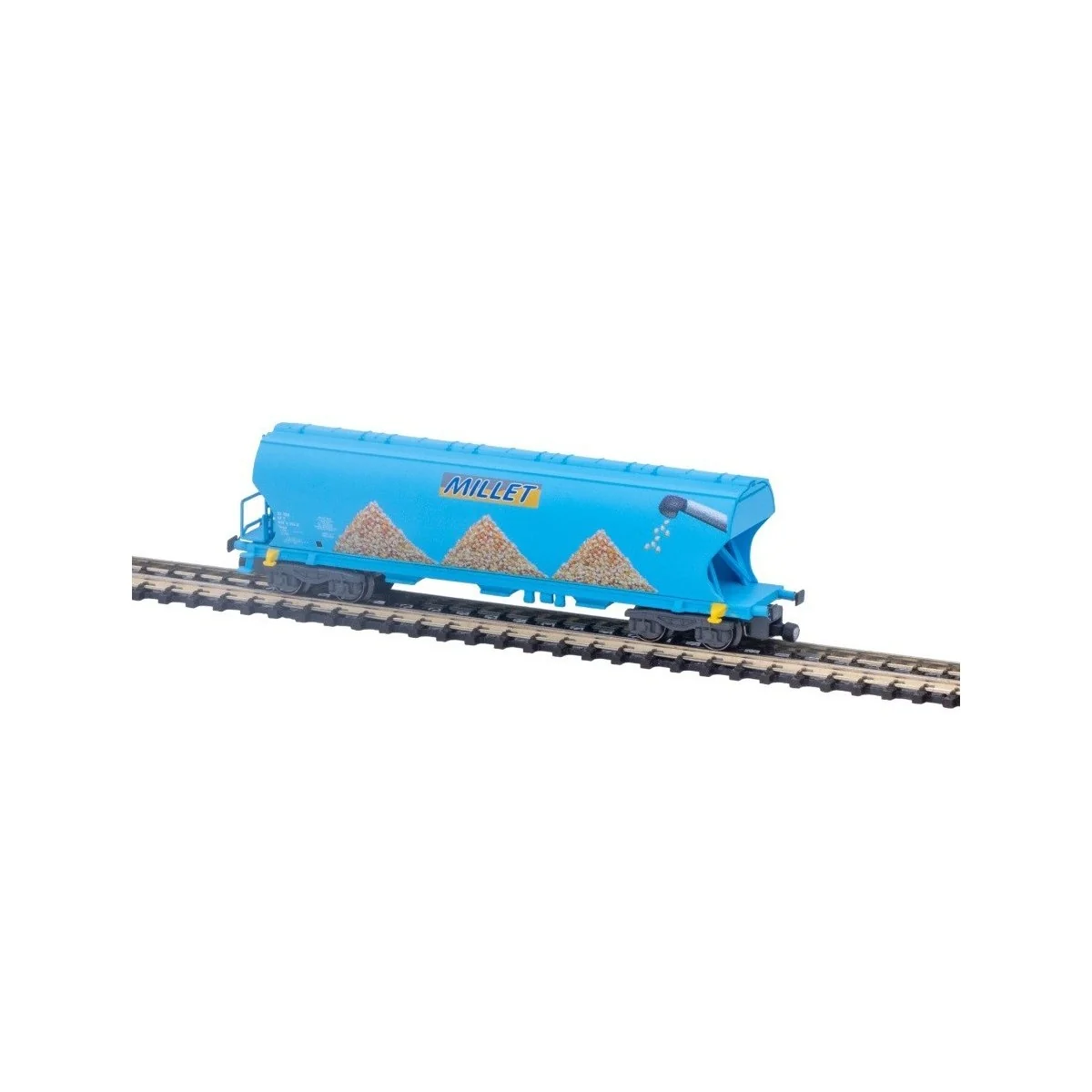 Grain hopper wagon, Millet Corn - Azar W01-MM1, Z - 1/220 Grain hopper wagon, Millet Corn - Azar W01-MM1, Z - 1/220
