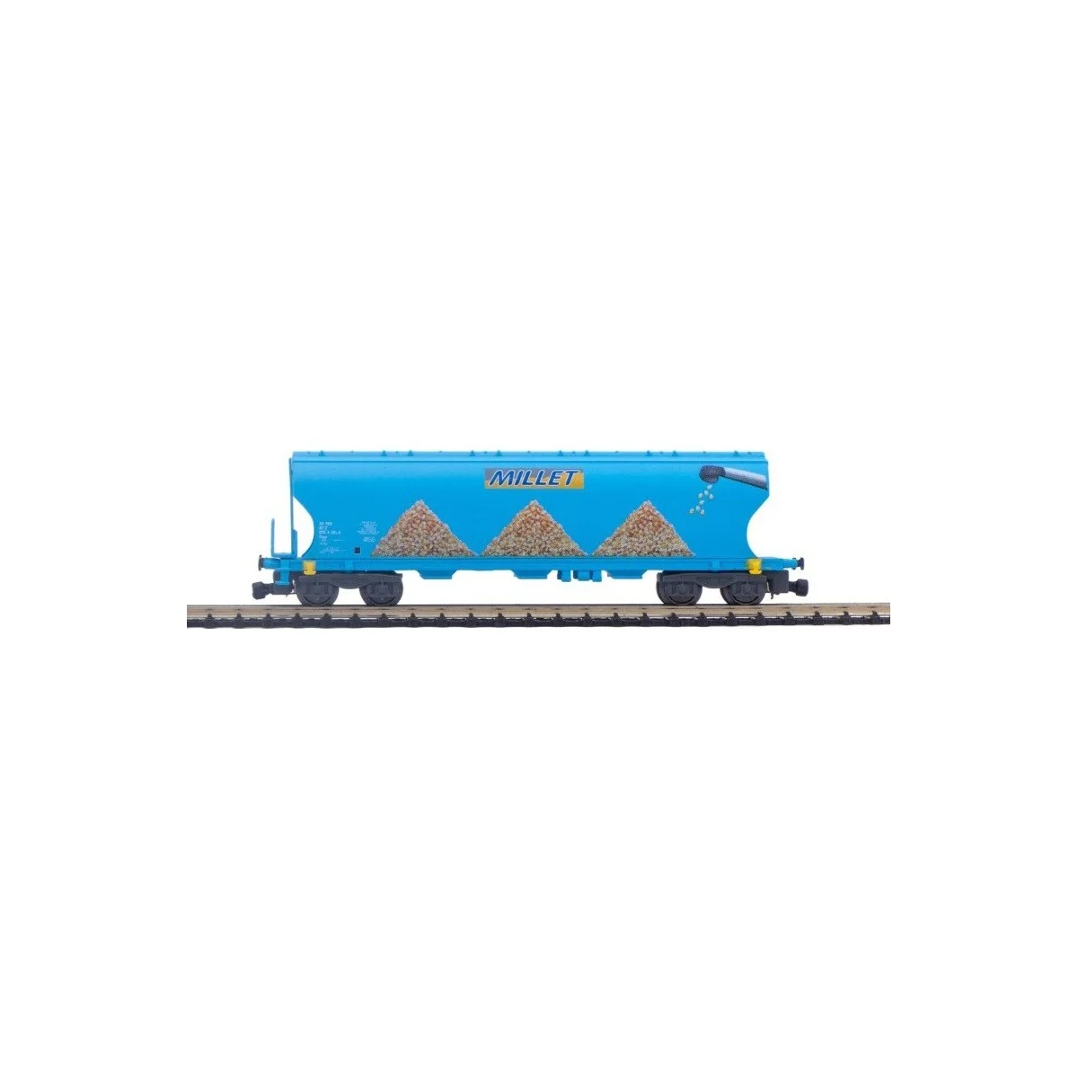 Grain hopper wagon, Millet Corn - Azar W01-MM1, Z - 1/220 Grain hopper wagon, Millet Corn - Azar W01-MM1, Z - 1/220