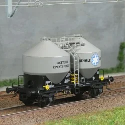 Wagons cimentier, DEMARLE LONQUETY - R37 HO43117