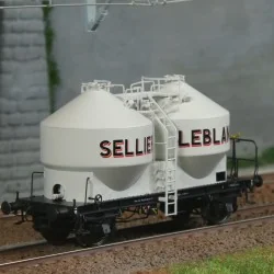 Wagons cimentier, SELLIER LEBLANC - R37 HO43118