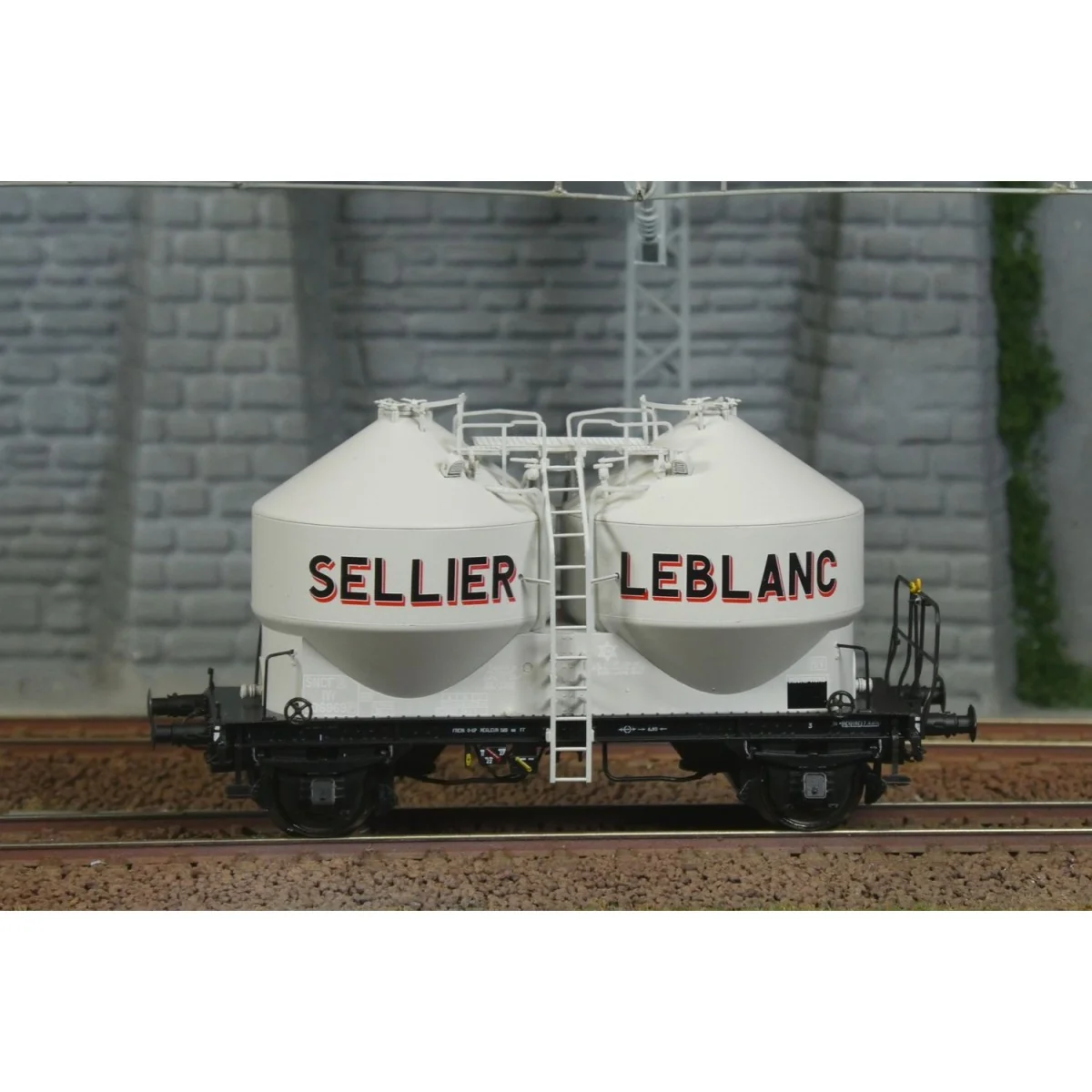 Cement wagons, SELLIER LEBLANC - R37 HO43118