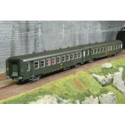 Set de 2 voitures USI B10t U61, SNCF - Models World MW40032 - Éclai...