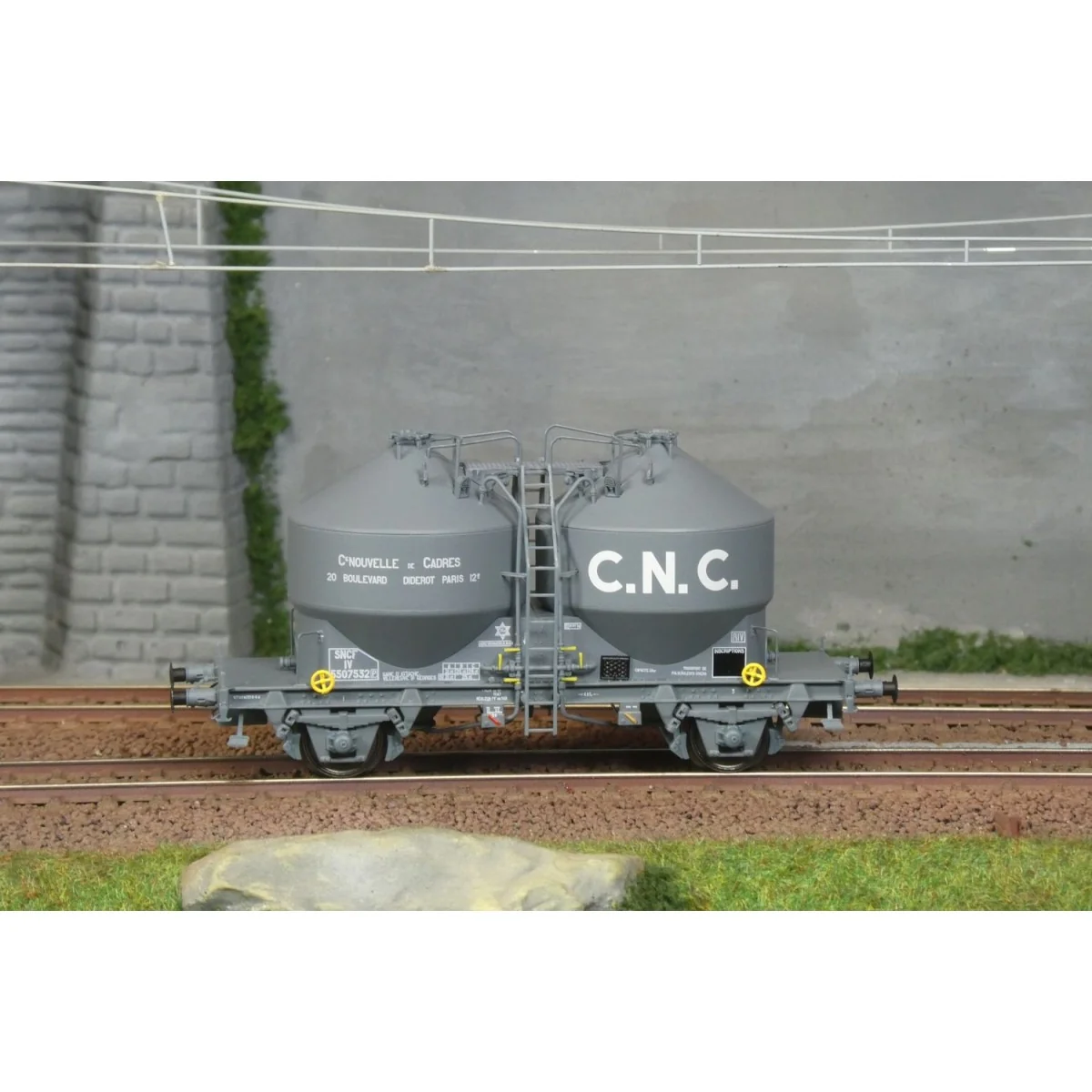 Wagons cimentier, C.N.C, ep. III - R37 HO43121