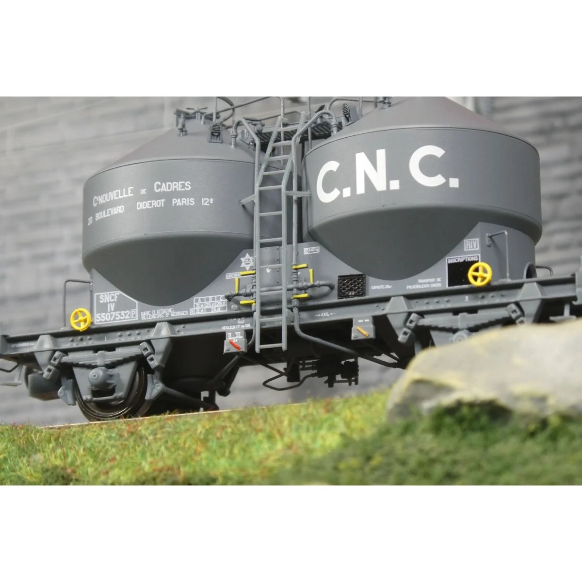 Cement wagons, CNC , ep. III - R37 HO43121