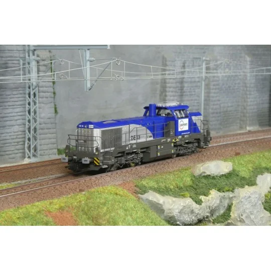 HJ2471-Jouef HJ2465S Locomotive diesel BB 667548, SNCF, livrée jaune INFRA, digitale sonore