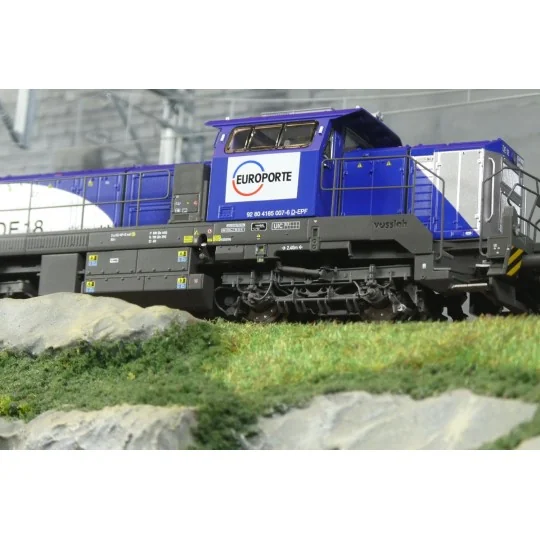 HJ2471S-copy of Jouef HJ2465S BB 667548 diesel locomotive, SNCF, yellow INFRA livery, digital sound