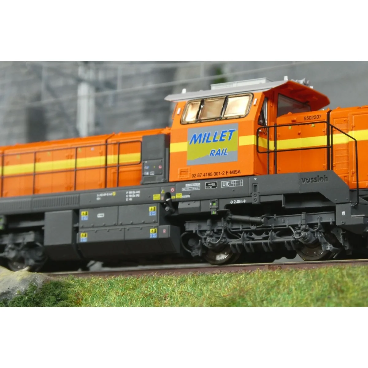 Vossloh DE18 Diesel Locomotive, Millet Rail (ex-Colas) – Jouef HJ24...