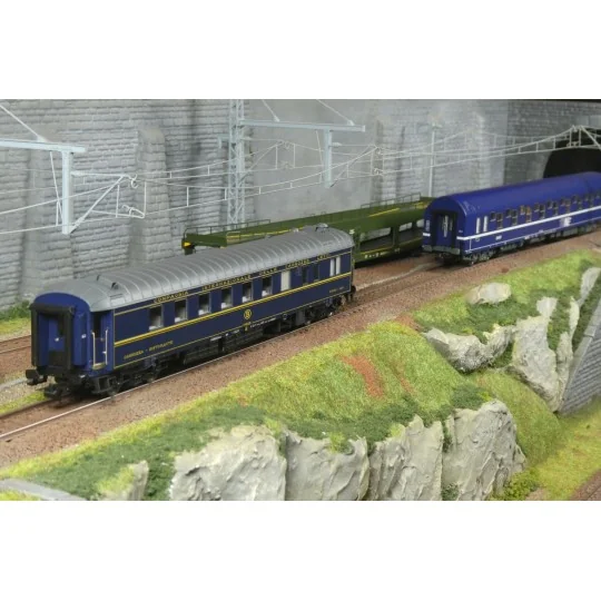 HJ4207-Jouef HJ4178 Set of 3 passenger cars "Train Expo", SNCF, 1/2 set