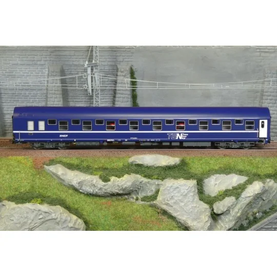 HJ4207-Jouef HJ4178 Set de 3 voitures voyageurs "Train Expo", SNCF, coffret 1/2
