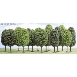 Busch 6485 Lot of 15 deciduous trees - Busch_6485