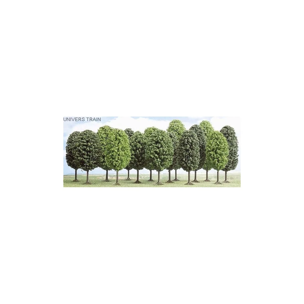 Busch 6485 Lot de 15 arbres feuillus Busch Busch_6485 - 1
