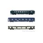 HJ4207-Jouef HJ4178 Set de 3 voitures voyageurs "Train Expo", SNCF, coffret 1/2