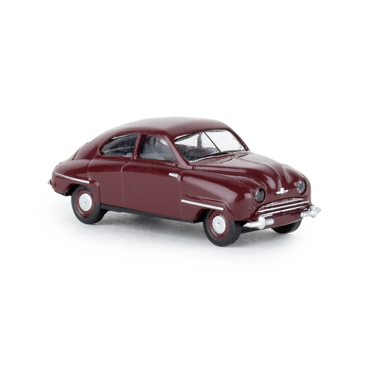 Brekina 28600 Saab 92, burgundy red