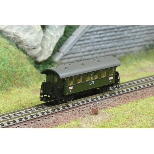 Trix_18964-MiniTrix 18964 Passenger Car Di (Bay 10), DRB, N - 1/160