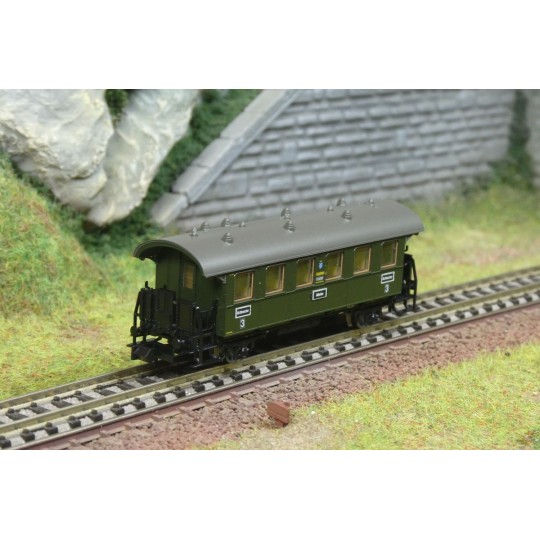 Trix_18963-MiniTrix 18963 Voiture voyageurs Ci (Bay 10), DRB, N - 1/160