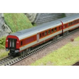 Set of 2 luxury passenger cars, 1st class, SNCF, TEE...