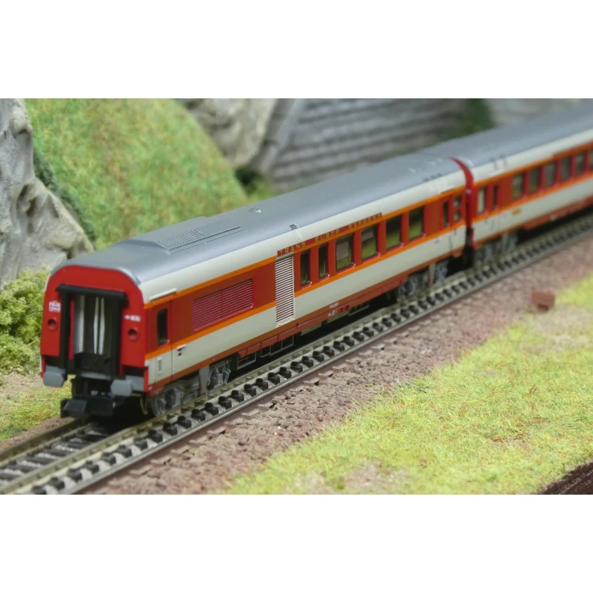 Coffret 2 voitures voyageurs grand confort, 1ère classe, SNCF, TEE ...